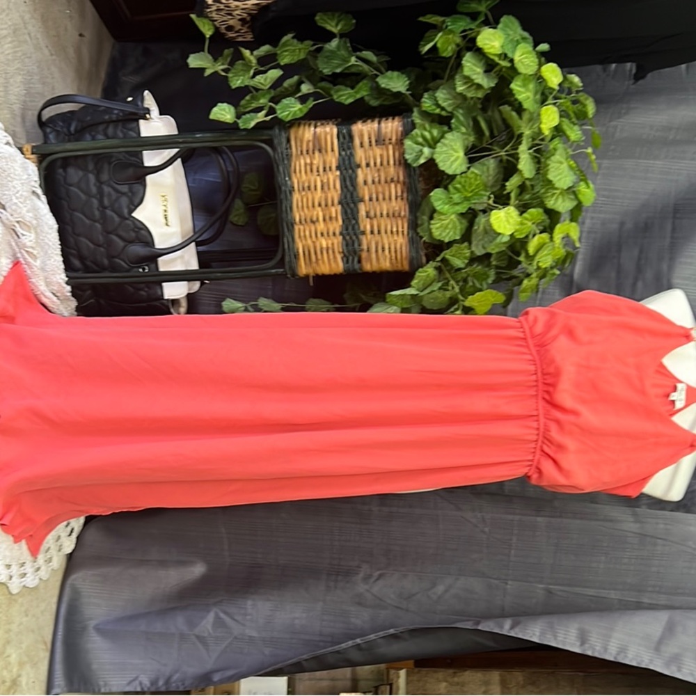 Urban Girl Nites Pink Pleated Halter Maxi Dress